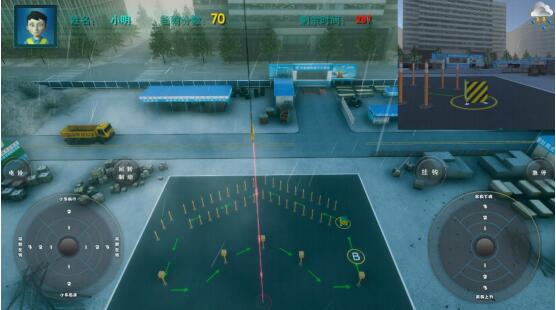 VR版塔吊模拟实操考核设备