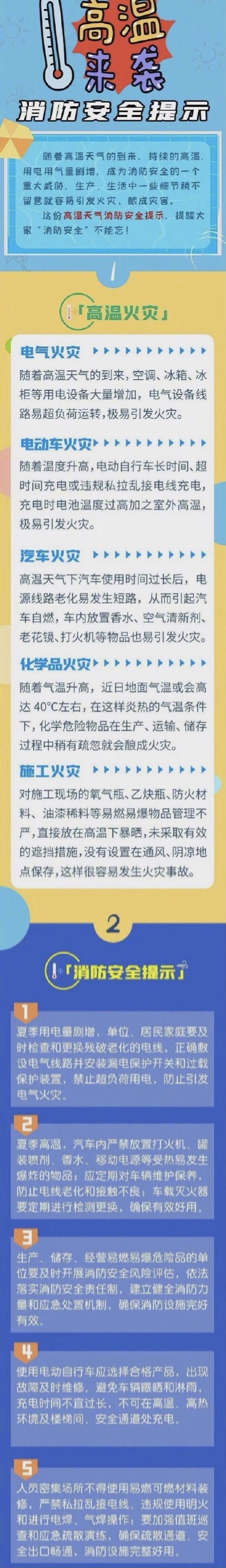 高温来袭，武汉安邦致远高温天气消防安全提示